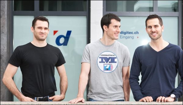Digitec Co-Gründer: Marcel Dobler, Oliver Herren und Florian Teuteberg
