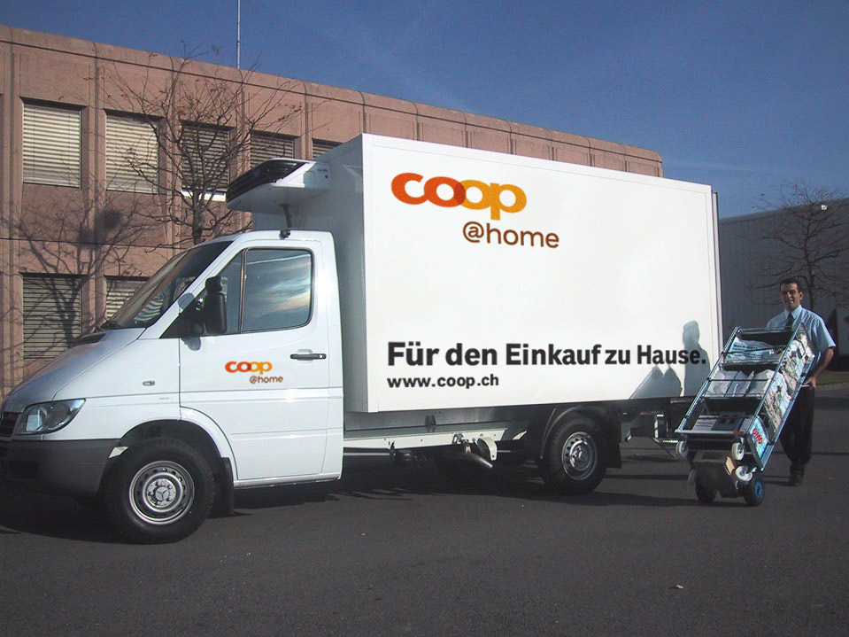 coop@home Fahrzeug für die Eigenauslieferung