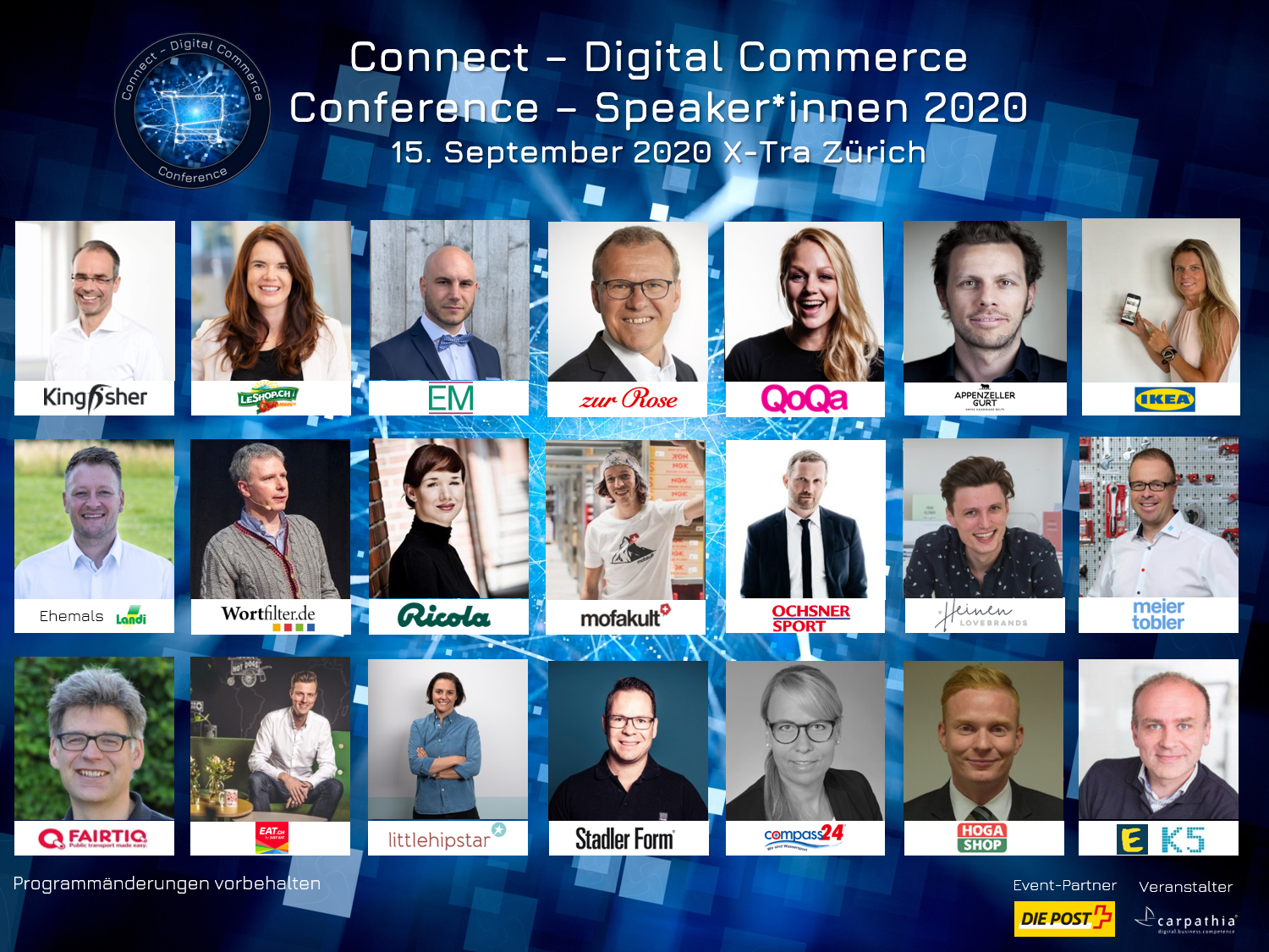 Connect - Digital Commerce Conference 2020 - Speaker-Lineup