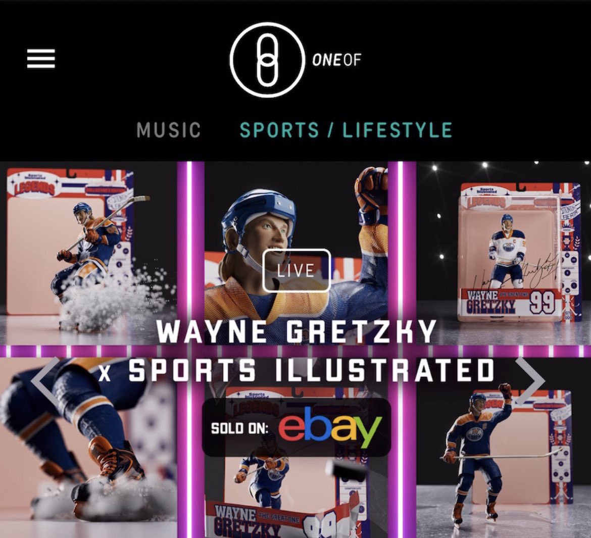 eBay lanciert eigene NFT Kollektion in Zusammenarbeit mit OneOf und Sports Illustrated