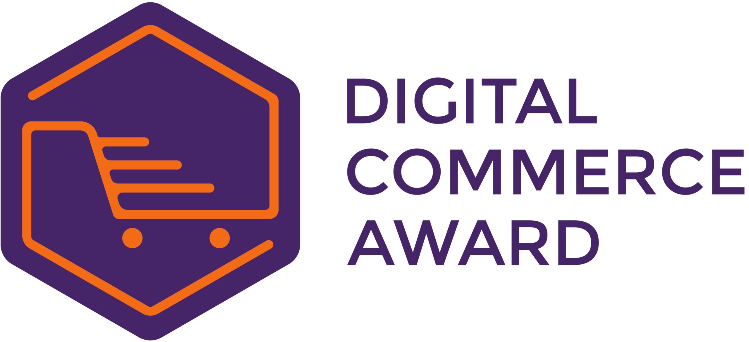 neues Digital Commerce Award Logo mit text
